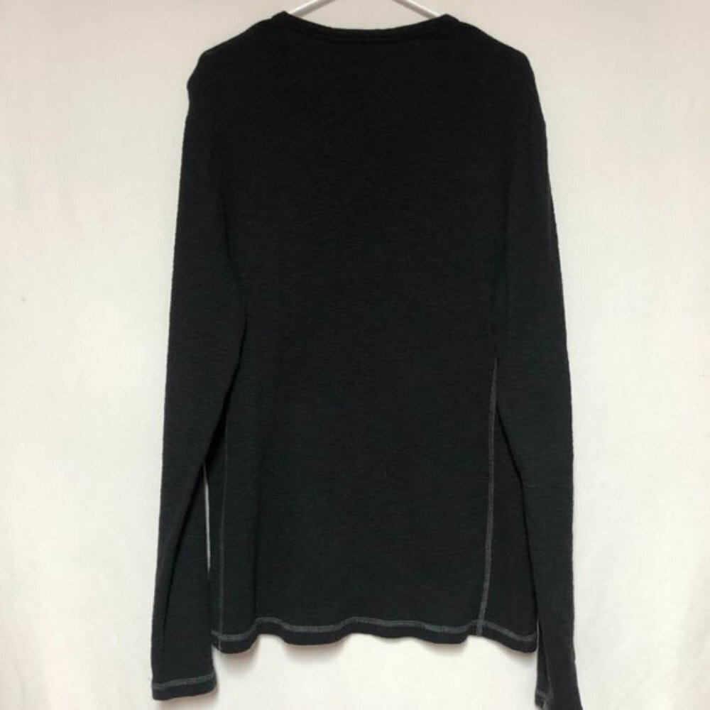 Guess Dark Grey Casual Long Sleeve Top Size XL - Picture 2 of 11